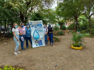 Nos unimos a jornada de limpieza y embellecimiento en el Barrio Santander