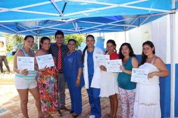 Graduación de 25 maternas del curso Psicoprofiláctico del IPC