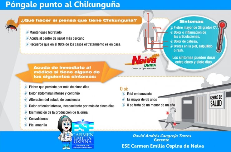 E.S.E Carmen Emilia Ospina, capacita y se prepara para hacer frente al virus Chikunguña