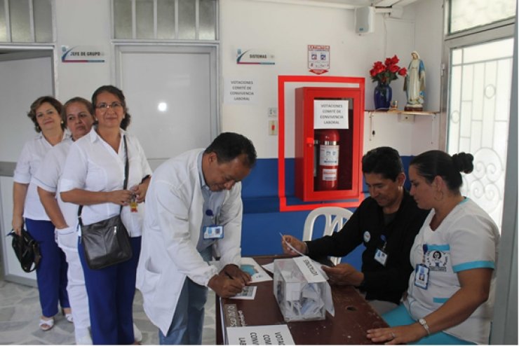 Comité de convivencia laboral eligieron nueva representante de los trabajadores
